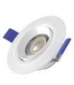 DOW-343-DOWNLIGHT MINI 7W CIRCULAR ORIENTABLE 360° 38° BLANC 4200K-ATMOSS (UD)