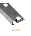LLISTELL AC. INOX 12X12 RASPALLAT 2,6 MT LAC12IL * ()