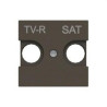 N2250.1 AN-TAPA PRESA TV-R/SAT ZENIT ANTRACITA-NIESSEN (UD)