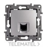 665373-BASE INFORMÀTICA RJ45 cat6 UTP NILOÈ ALUMINI-LEGRAND (UD)