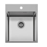 F16755 FREGADOR 1 SI S/ENCIMERA (opcional b/encimera) BOSTON 450 X 500-PLASTIMODUL (UD)