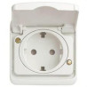 8788 BA-TAPA ENDOLL SCHUKO AMB TAPA ARC BLANC ALPI-NIESSEN ()