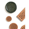 975140015 - RESPIRADER 17 CM TERRACOTA VERMELL 15 (UD)