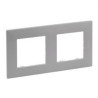 864372-PLACA NILOÈ STEP, 2 ELEMENTS, ALUMINI-LEGRAND (UD)