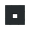 8916.3 NT-TAPA PRESA INFORMÀTICA PLANA AMB PERSIANA 1 CONNECTOR SÈRIE ALBA NEGRE MATE-NIESSEN ()