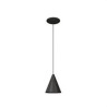 4802-LUMINÀRIA ZOE SUSPENSIÓ FLORÓ ENCASTRAR NEGRE 7W 38° 3000K-BENEITO FAURE ()