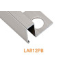 LLISTELL ALUMINI 10X12 PLATA BRILLANT 2,6 MT LAR12PB * (ud)