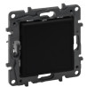 665467-ADAPTADOR FRONTAL NILOÈ TV 2-3 FORATS ANTRACITA-LEGRAND (UD)
