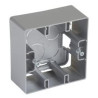 665398-CAIXA SUPERFÍCIE NILOÈ 1 ELEMENT ALUMINI-LEGRAND (UD)