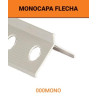 REF.000MONO GUARDAVIU MONOCAPA PVC BL. 2,5 MT*** (ud)