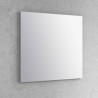122551 -MIRALL MURANO 70X100 CM GRIS METÀL·LIC-ROIG (UD)