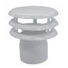 DEFE080AL-DEFLECTOR 3 ALES DIÀMETRE 80 ESTANCA ALUMINI-DISMOL (UD)