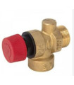K140-GRUP DE SEGURETAT (7 BAR) VERTICAL 3/4" MASCLE FEMELLA TANCAMENT ESPECIAL-KEWEL (UD)