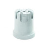 4911-PORTALÀMPARES E-27 PORCELANA ROSCA METÀL·LICA 4A250V-FENOPLÀSTICA (UD)