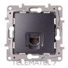 665485-BASE DE TELÈFON RJ12 NILOÈ ANTRACITA-LEGRAND (UD)
