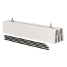 9898-031-08-BASE ADHESIVA PVC 450x80mm CREMA-VECAMCO (UD)