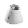 181-PORTALÀMPARES SÒCOL ORIENTABLE E-27 AMB CAMISA DE PORCELANA-FAMATEL (UD)