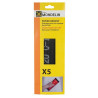 LOT DE 5 PAPERS ABRASIUS 280X93 GRA 120 A PENJADOR REF. 502760 (UD)