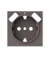 8588.3 TP-TAPA BASE SCHUKO + DOBLE CARREGADOR USB SKY NIESSEN TAUPÉ-NIESSEN ()