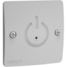 PT EMP 004-POLSADOR PULSATEMP ENCASTAR TÀCTIL 2 FILS BLANC-DINUY ()