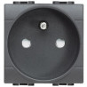 L4142-BASE FRANCESA 2P+T 10/16A LIVINGLIGHT ANTRACITA-BTICÍ (UD)