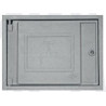 CAT709 MARC I TAPA DE REGISTRE EN ALUMINI 250X350 AIGUA POTABLE (UD)