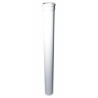 TCDMH25100-TUB CONDENSACIÓ DIÀMETRE 60/100x250 MASCLE FEMELLA PPS ALUMINI-DISMOL (ML)