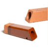 928070715 - GARGOLA 7X7X25 (INT.4) TERRACOTA VERMELL 15 C.FERRES (UD)