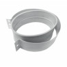 BRI100HH-BRIDA ABRAÇADORA DIÀMETRE 100 EPDM GRIS ACER PINTAT BLANC-DISMOL (UD)