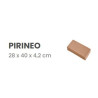 TOTXO PIRINEU 28X40X4,5 VERMELL (UD)