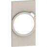 KM63-PLACA FRONTAL LIVING NOW 2 MÒDULS PER A BASE AMB CARREGADOR USB ref.4141, SAND-BTICÍ (UD)